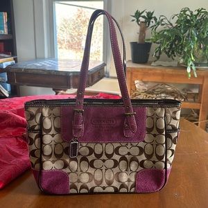 COACH Pink Purse. Only Used a Few Times. EUC
